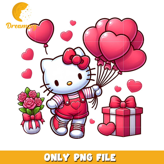 Hello Kitty Valentines PNG Clipart