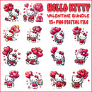 Hello Kitty valentine png bundle ver 3