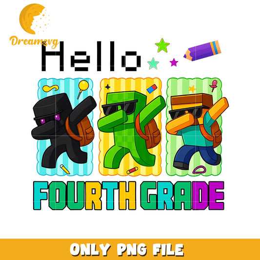 Hello fourth grade png, minecraft png, minecraft games png