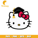 Hello kitty character graduation svg, graduation svg, hello kitty svg
