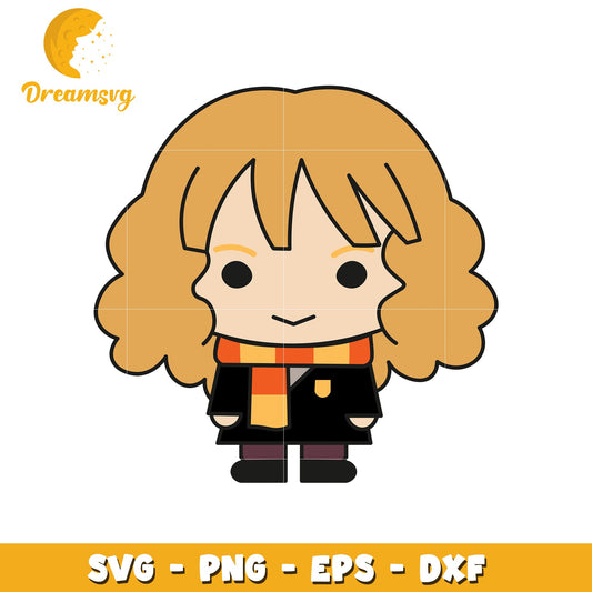 Hermione PNG, SVG, EPS, DXF Files