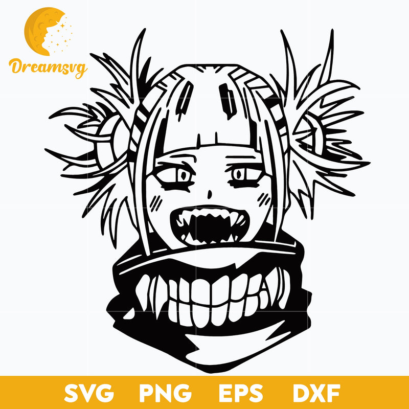 Himiko Toga Svg, file for cricut, Anime svg, png, eps, dxf digital download