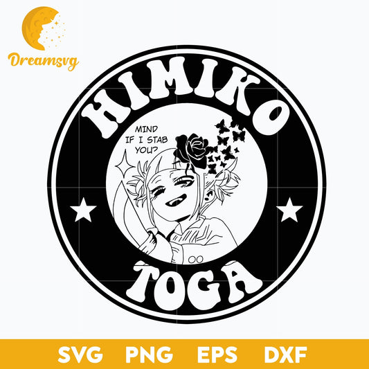Himiko Toga Svg, Mind If I Stab You Svg, My Hero Academia Svg, Boku No Hero Academia Svg, file for cricut, Anime svg, png, eps, dxf digital download