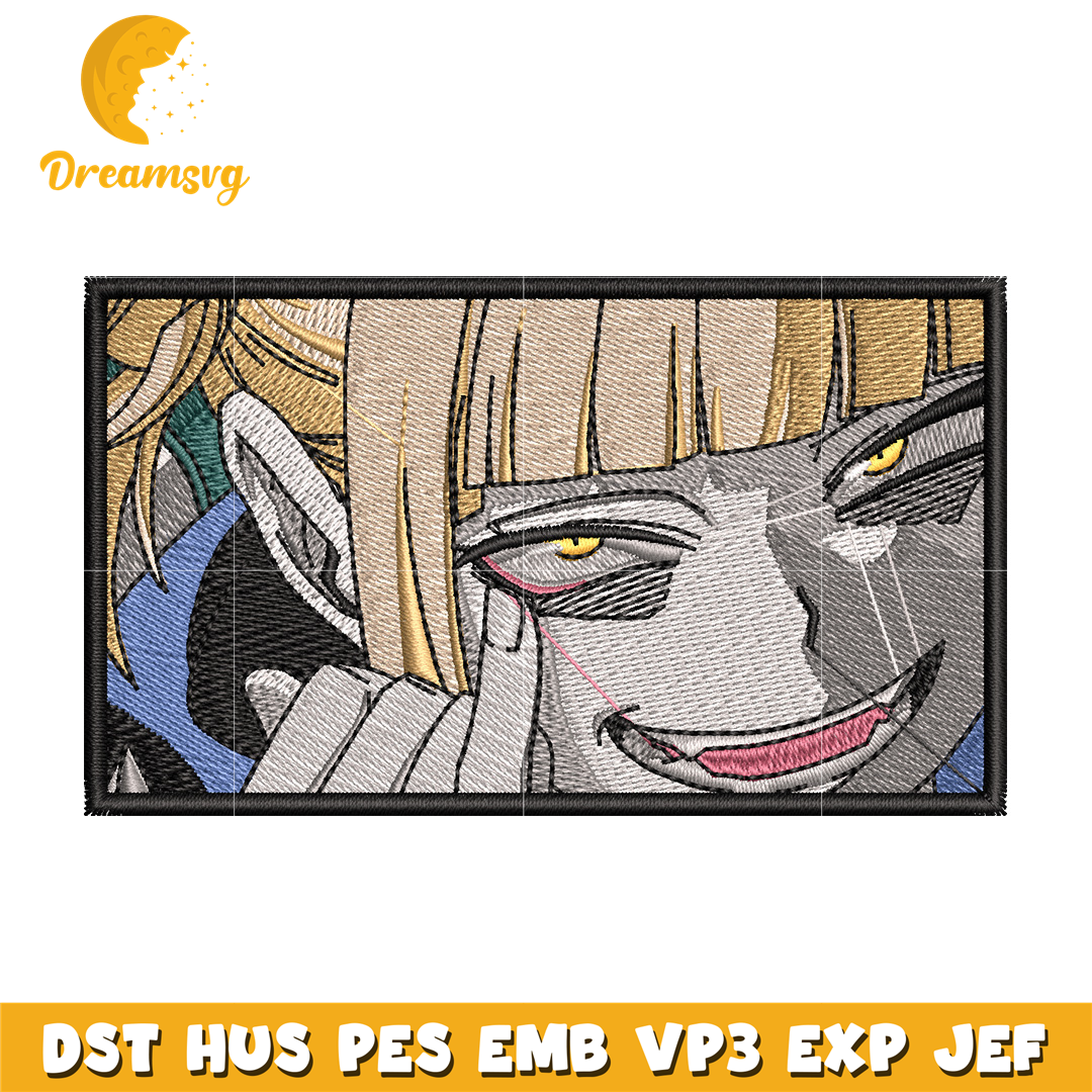 Himiko toga smile Embroidery Design