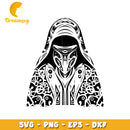 Hooded Figure SVG Cut File