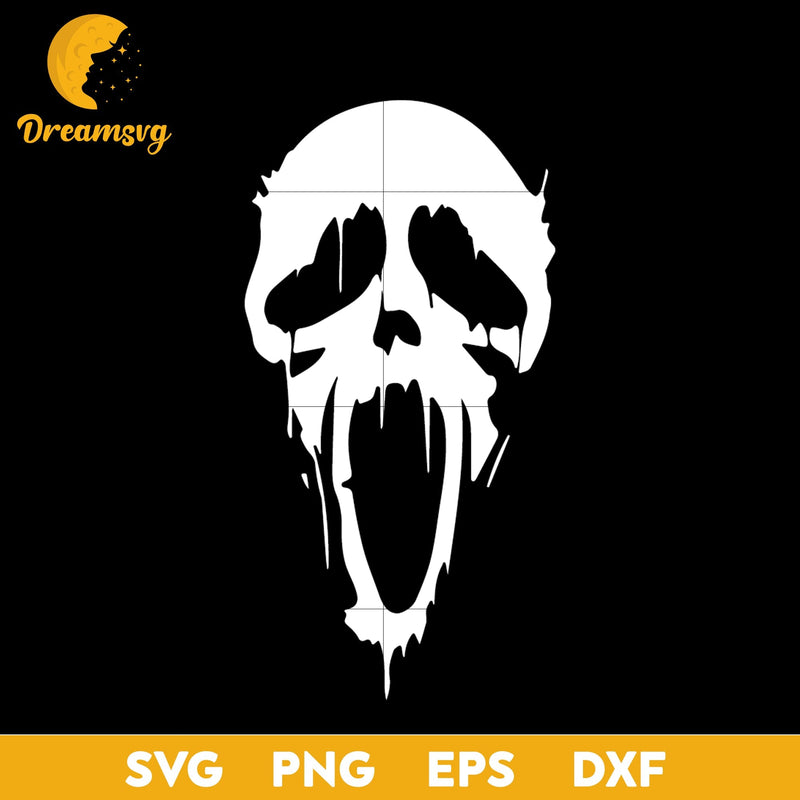 Scream Svg, Scream Halloween Svg, Scary Halloween SVG, Horror Characters svg, Halloween svg, png, dxf, eps digital file.