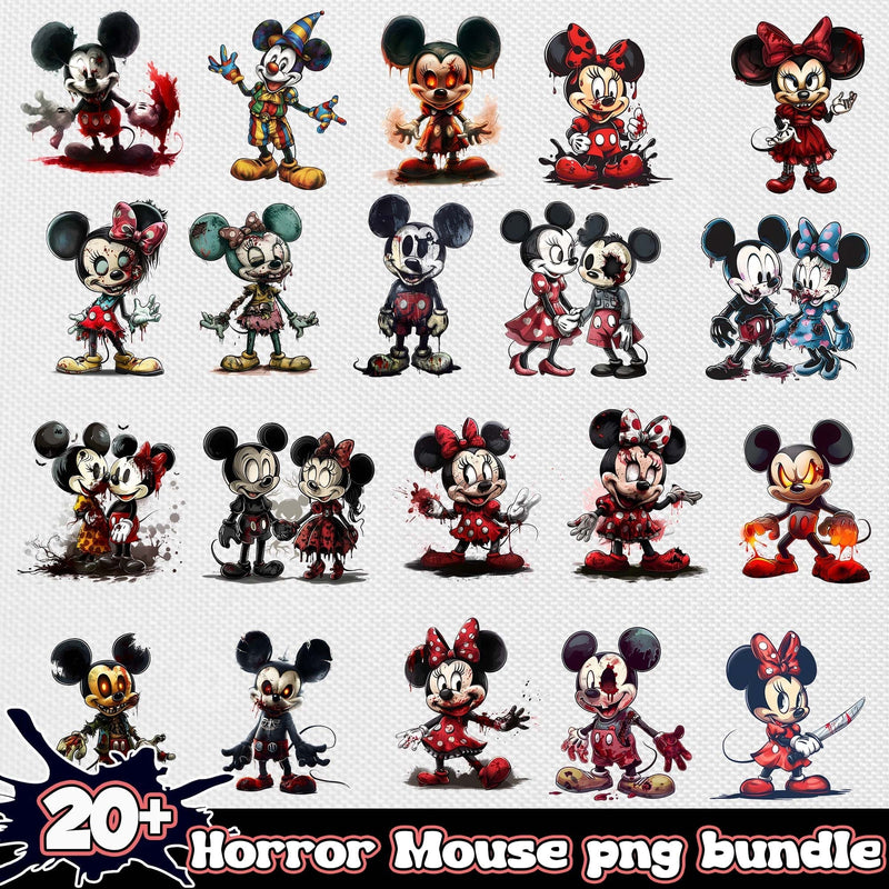 Horror Mouse 20+ PNG