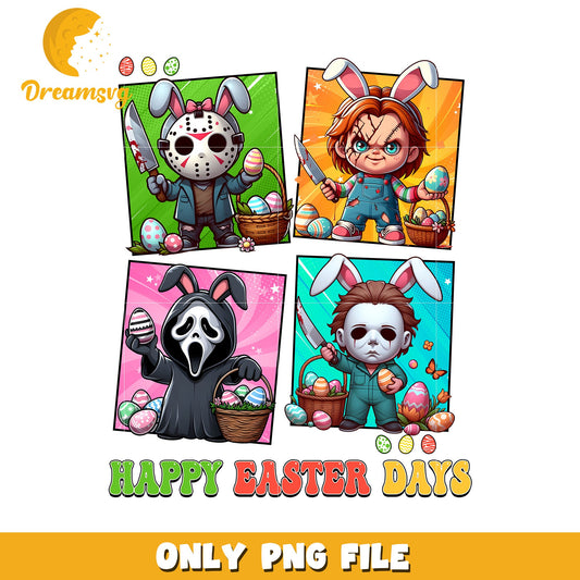 Horror Movie Easter Bunny PNG