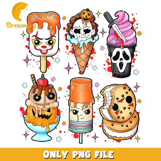 Horror Movie Summer Popsicle Summer Ween png, halloween horror nights png, halloween png