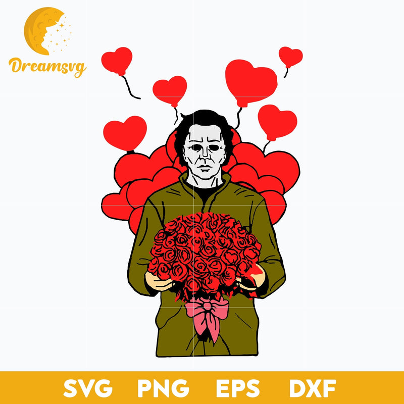 Horror Movie Valentine svg, Halloween svg, png, dxf, eps digital file.