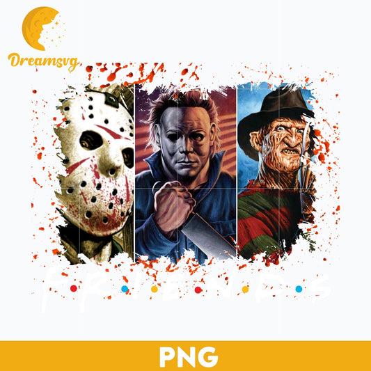 Horror movies PNG, Horror Characters PNG, Halloween Horror Movie Killers, Horror Movie Killers PNG, Digital files