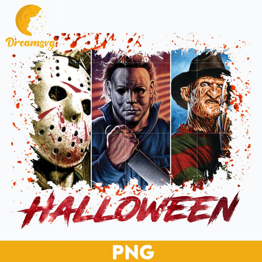 Horror movies PNG, Horror Characters PNG, Halloween Horror Movie Killers, Horror Movie Killers PNG, Digital files