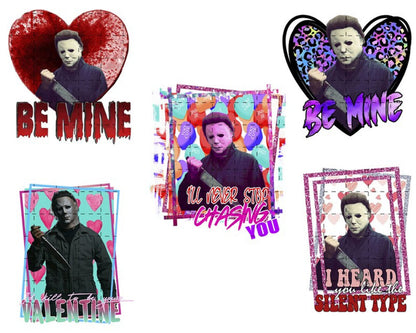 30+ Horror Valentine PNG Bundle, Valentine Horror Movie Png, Valentine's Day Png, Instant Download