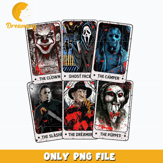Horror halloween png, Halloween png, Digital download.