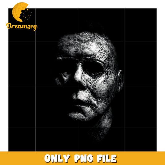 Horror michael design design png, halloween png, halloween season png
