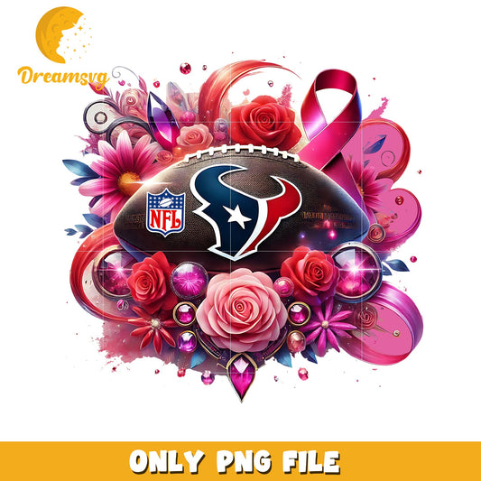 Houston texans flowers png, nfl football png, nfl playoffs png