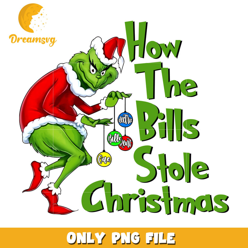 How the bills stole christmas png, how the grinch stole christmas png