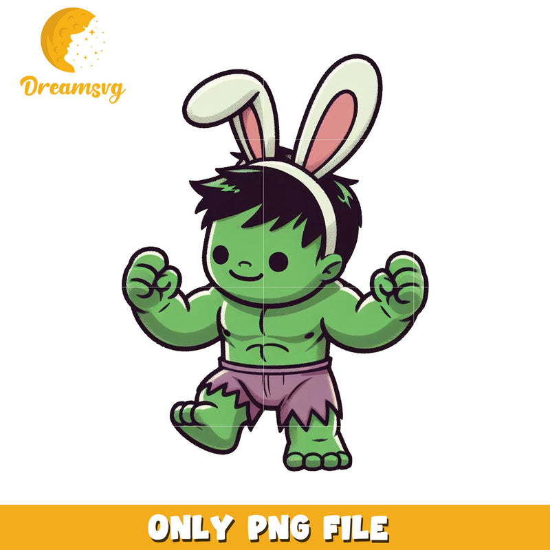 Hulk Easter Bunny PNG Download