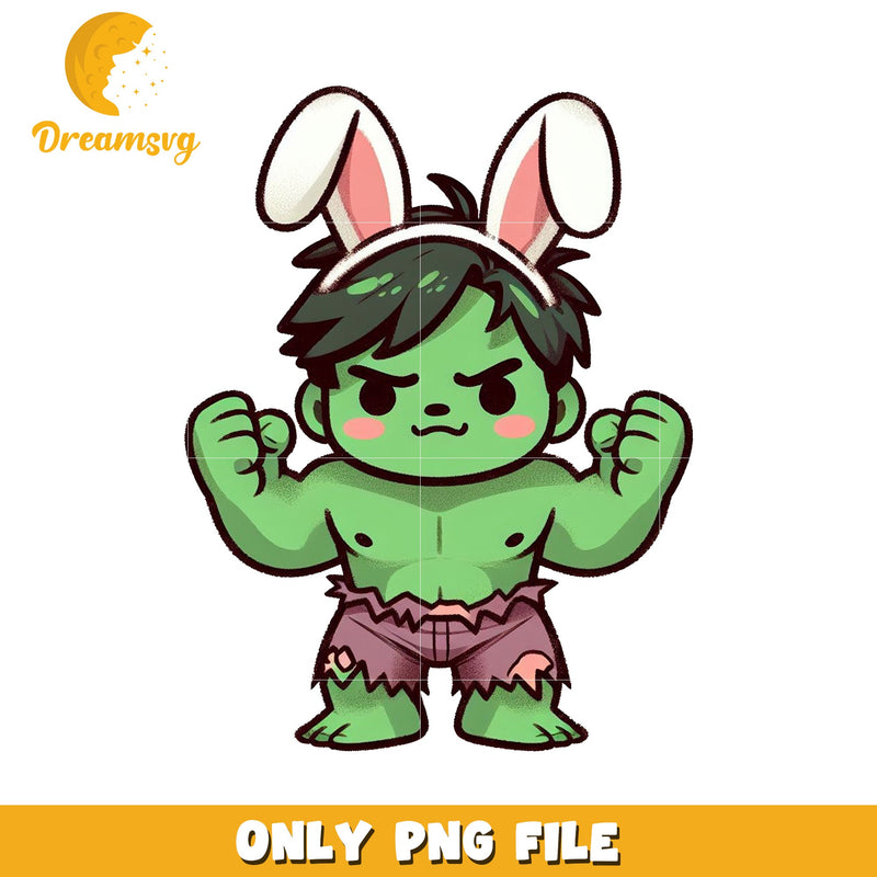 Hulk Easter Bunny PNG