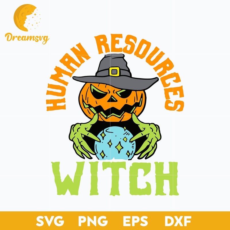 Human Resources Witch Halloween svg, Halloween svg, png, dxf, eps digital file.