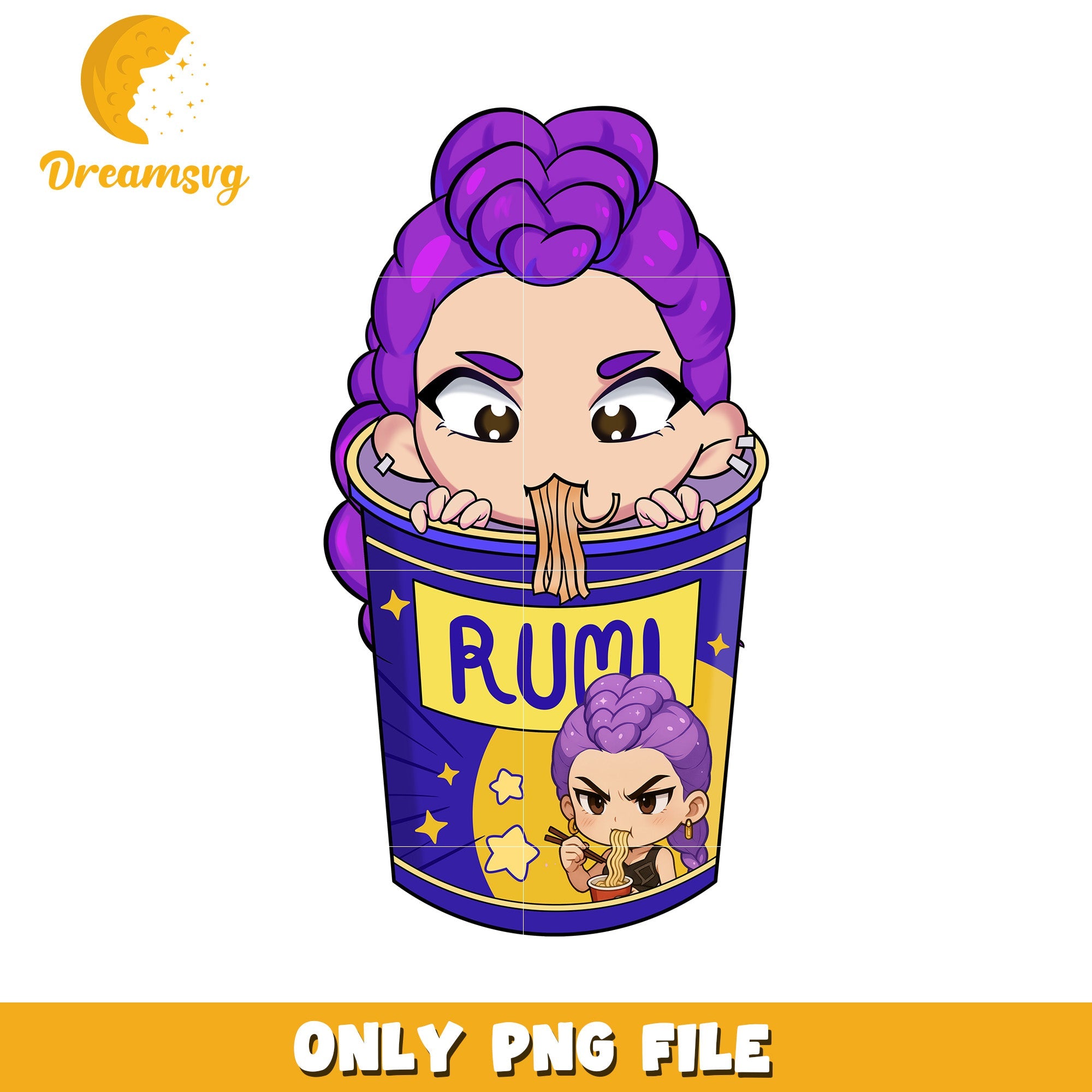 Huntrix rumi rameyeon png, kpop band manhwa png, huntrix png – Printy ...