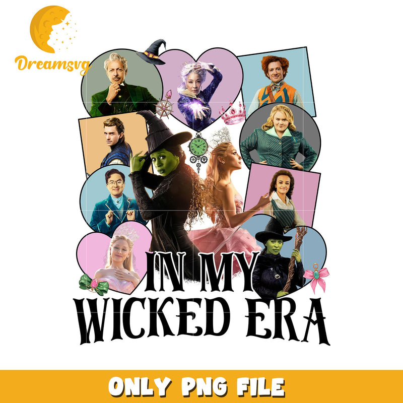 In my wicked era png, wicked movie cast png, movie png