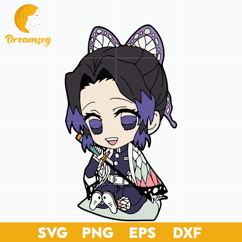 Insect Hashira Svg, Shinobu Kocho Svg, Demon Slayer Svg, Kimetsu No Yaiba Svg, Anime Character Svg, file for cricut, Anime svg, png, eps, dxf digital download