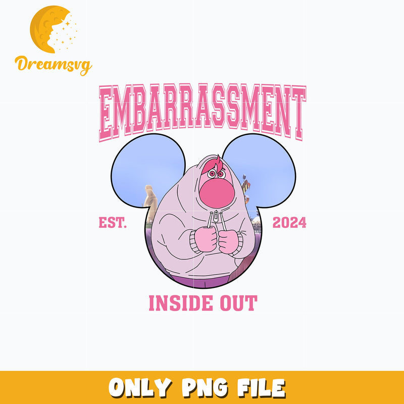 Embarrassment est 2024 png, inside out 2 png