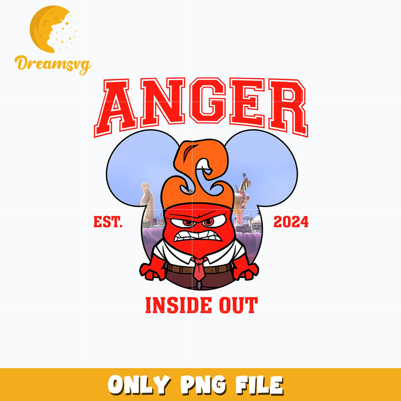 Anger est 2024 png, inside out 2 png