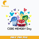 Inside Out Core Memory Day png, digital download