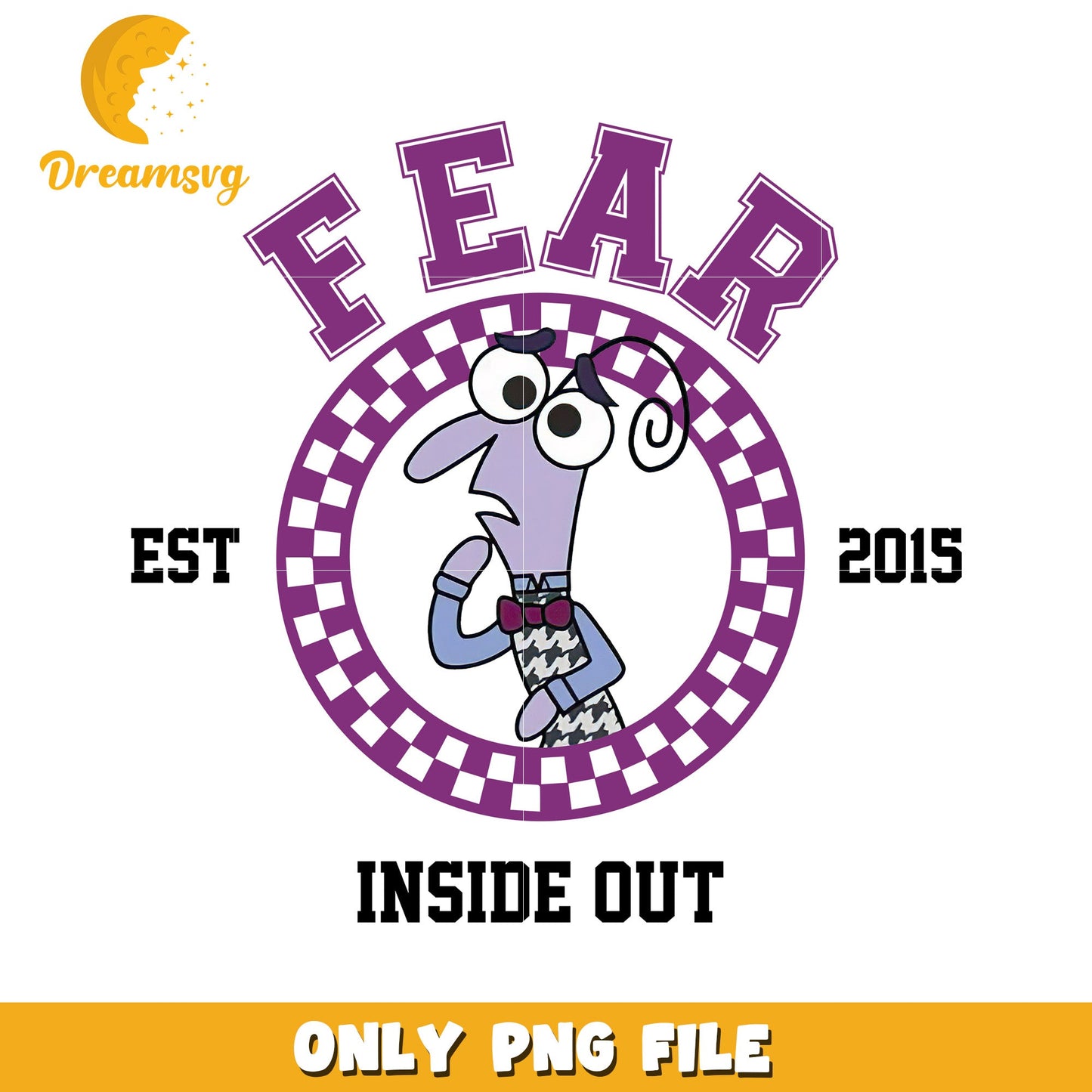 Inside Out Fear PNG Image