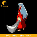 InuYasha Svg, Sengoku Otogizoshi InuYasha Svg, Anime Svg, InuYasha Anime Svg, Anime Gift Svg, file for cricut, Anime svg, png, eps, dxf digital download