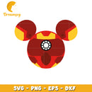 Iron Man Mickey Mouse SVG Cut File