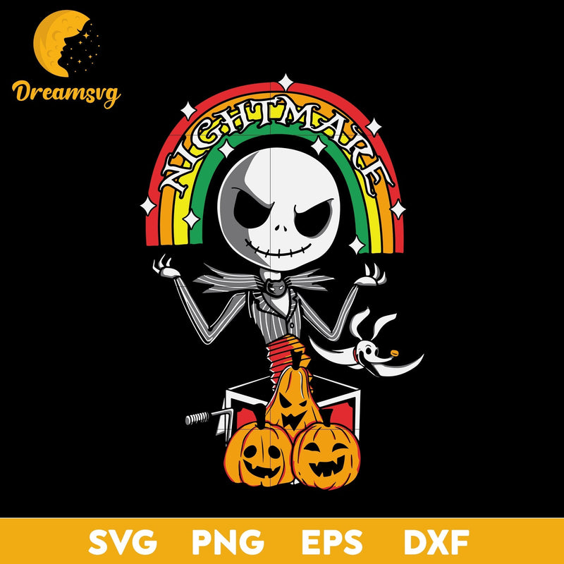 Jack Skellington Halloween svg, Halloween svg, png, dxf, eps digital file.