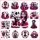 Jack and Sally valentine bundle png