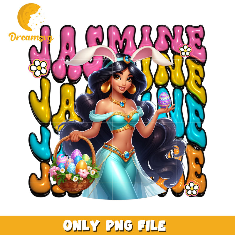 Jasmine Easter PNG Sublimation