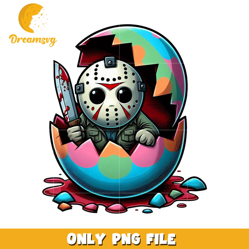 Jason Easter Egg PNG Graphic