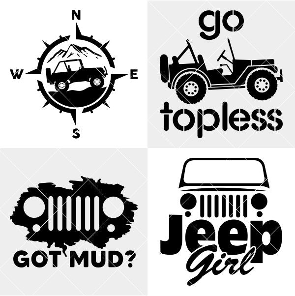 Jeep Logo Svg Bundle, Jeep Svg, Jeep Logo Png, Jeep Cricut Designs