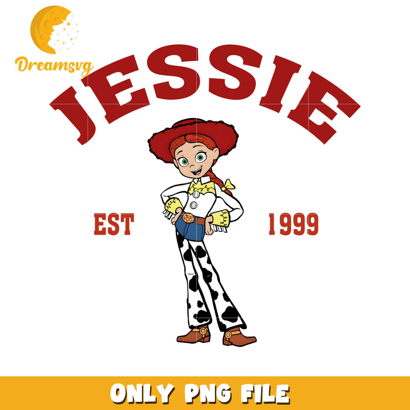 Jessie Toy Story Character PNG File for Crafts and Design