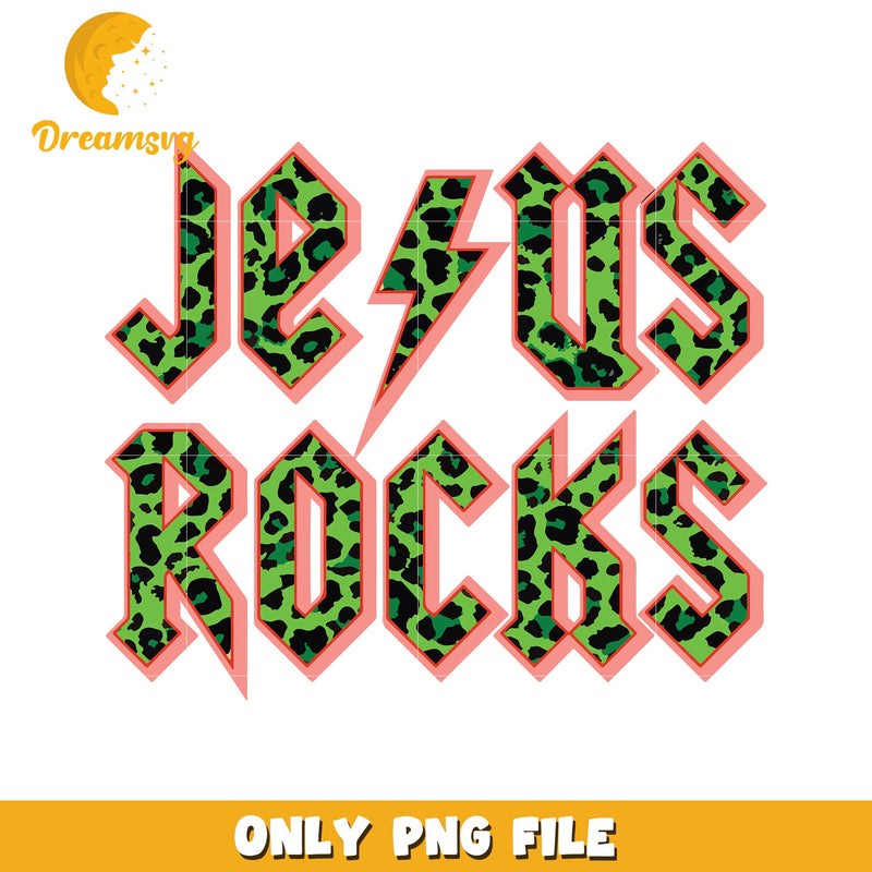 Jesus rocks font design png, jesus png, easter day png