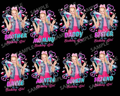 35 Jojo Siwa bundle svg, png, Jojo Siwa svg, files for cricut, Jojo Siwa svg clipart, Bundle designs, digital download.