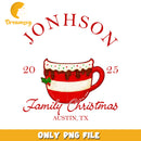 Jonhson png, white christmas png, cartoon png