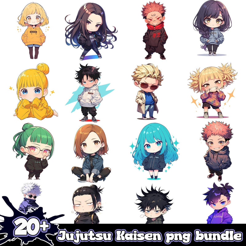 Jujutsu Kaisen Bundle 20+ PNG