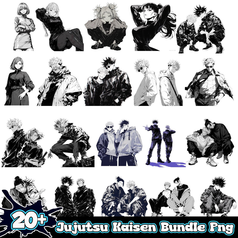 Jujutsu Kaisen Bundle 20+ PNG