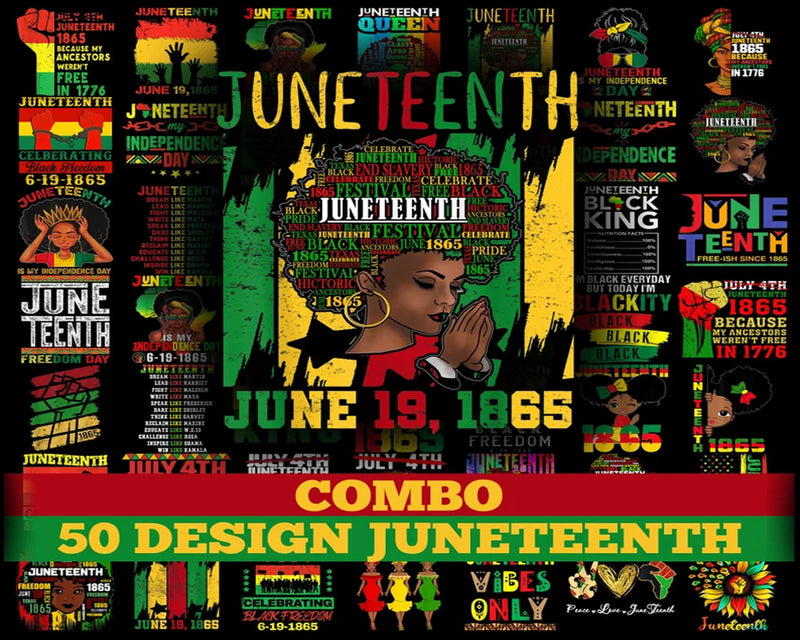 Juneteenth png bundle - Digital download