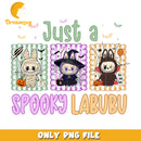 Just a spooky labubu png, happy halloween png, halloween toys png