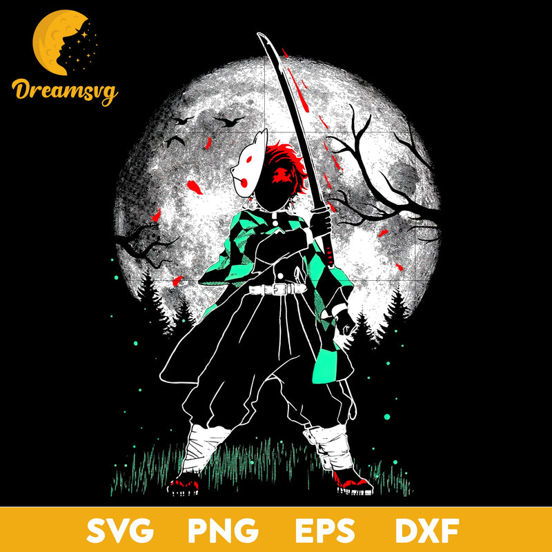 Kamado Tanjiro Svg, Anime Manga Svg, Demon Slayer Svg, Anime Svg, png, eps, dxf digital download.