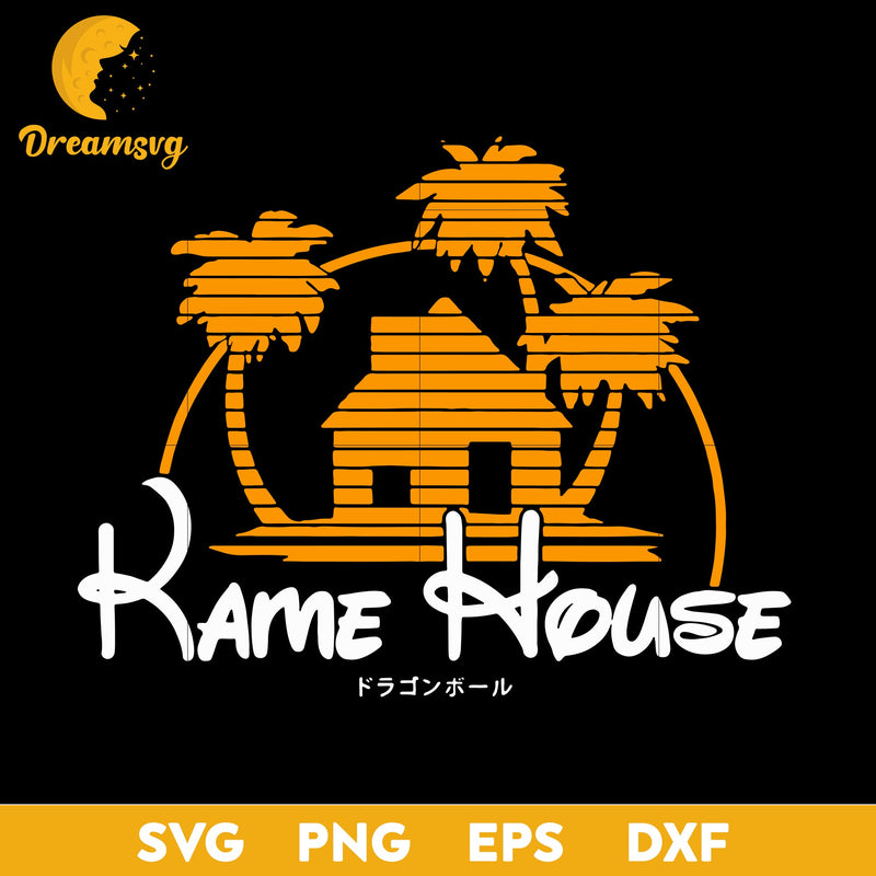 Kame House Svg, Dragon Ball Svg, Dragon Ball Z Svg, Tv Show Svg, Anime Svg, png, eps, dxf digital download.