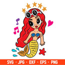 Karol G Mermaid Svg, Manana Sera Bonito Svg, La Bichota Svg, Karol G Svg, Cricut, Silhouette Vector Cut File