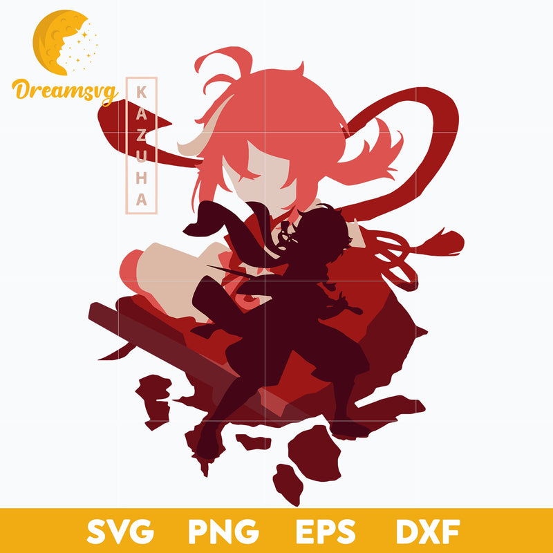 Kazuha Svg, Kaedehara Kazuha Svg, Genshin Impact Svg, Japanese Svg, Anime Svg, png, eps, dxf digital download.